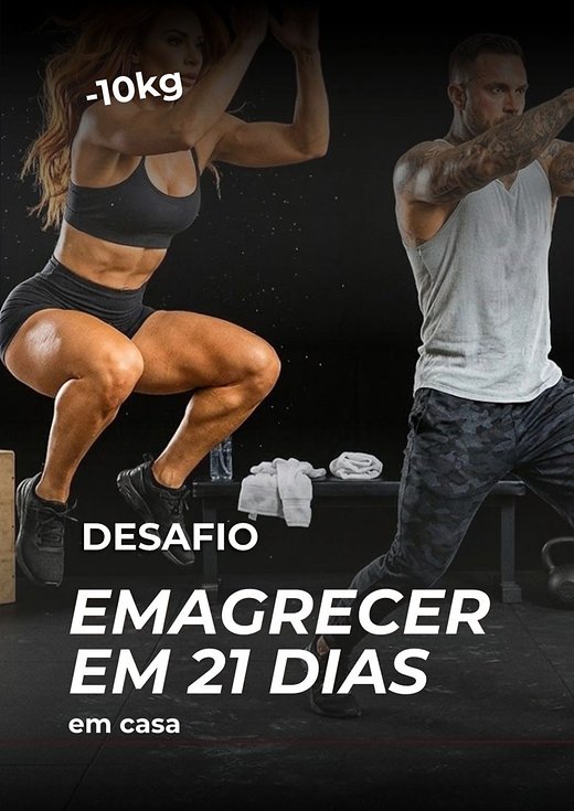 Desafio Emagrecer em 21 dias — em casa