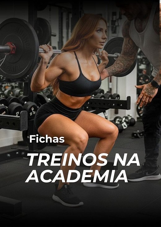 Fichas de treinos na academia