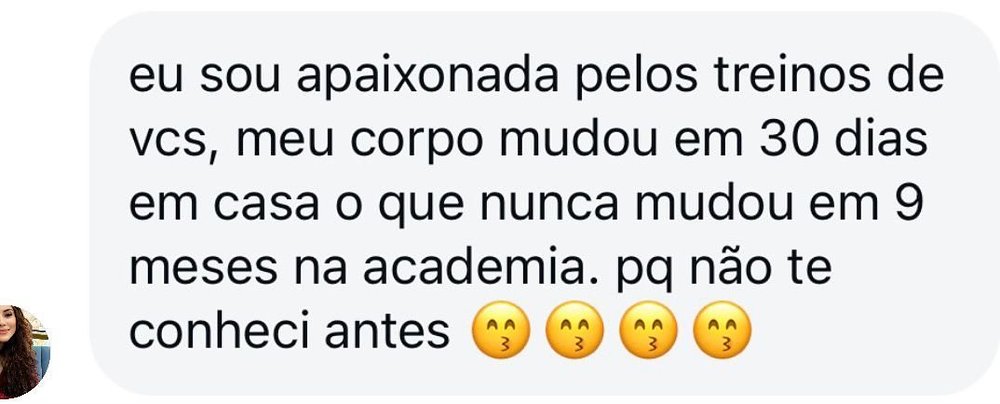 Depoimento: meu corpo mudou em 30 dias em casa